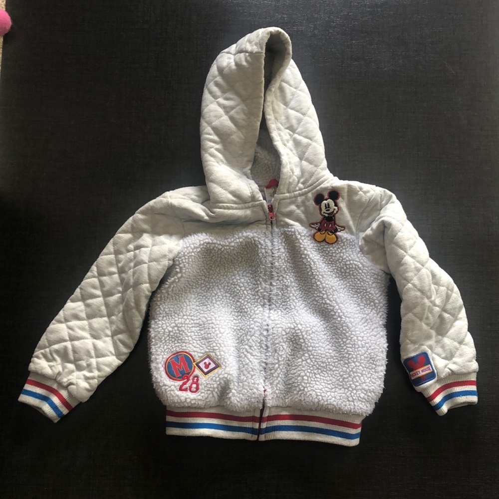 Disney Zip Up Hooded Jacket